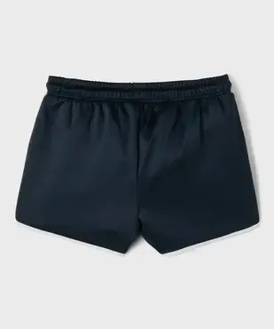 Short de sport à taille élastiquée fille - Camps United vue3 - CAMPS US - GEMO