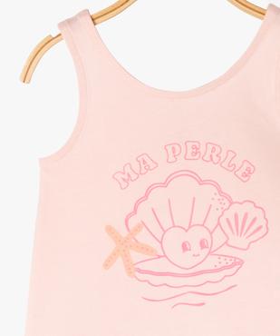 Débardeur à motifs bébé fille vue2 - GEMO 4G BEBE - GEMO