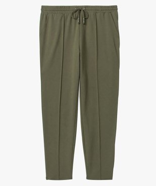 Pantalon femme grande taille avec couture sur l’avant vue4 - GEMO (G TAILLE) - GEMO