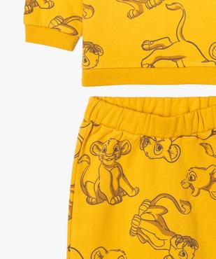 Ensemble 2 pièces bébé garçon sweat et pantalon en maille - Disney vue3 - DISNEY - GEMO