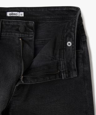 Jean loose avec ceinture ajustable garçon vue2 - GEMO (JUNIOR) - GEMO