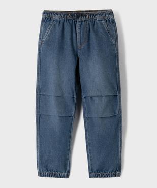 Jean parachute à taille élastiquée garçon vue1 - GEMO (ENFANT) - GEMO