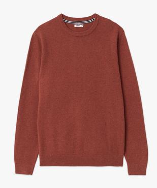 Pull en maille fine mouchetée homme vue4 - GEMO (HOMME) - GEMO
