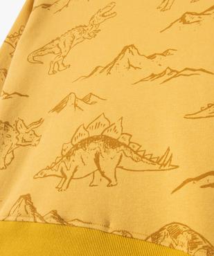 Sweat molletonné avec motifs dinosaures garçon vue3 - PREMIER PRIX BY GEMO - GEMO