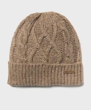 Bonnet en maille torsadée femme - LuluCastagnette vue1 - LULU CASTAGNETT - GEMO
