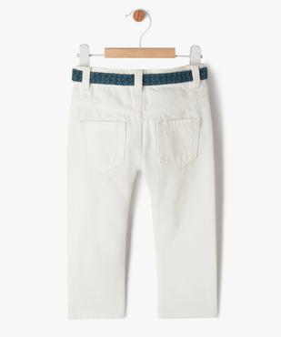 Pantalon slim en toile denim bébé garçon - LuluCastagnette vue3 - LULUCASTAGNETTE - GEMO