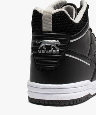 Baskets garçon semi-montantes à lacets - Airness vue6 - AIRNESS - GEMO