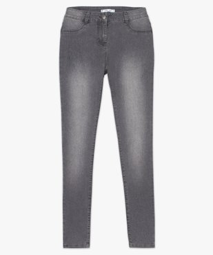Jean skinny taille basse en stretch 4 poches vue4 - FOLLOW ME - GEMO