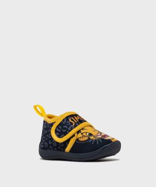  Chaussons fermeture scratch motif Le Roi Lion bébé garçon - Disney vue2 - ROI LION - GEMO
