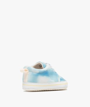 Chaussons de naissance souples look baskets bébé garçon  vue4 - LITTLE LOVE GEMO FOR GOOD - GEMO