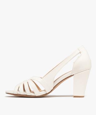 Sandales à brides à talon femme - Valentina Baldano vue4 - VALENTINA BALDA - GEMO