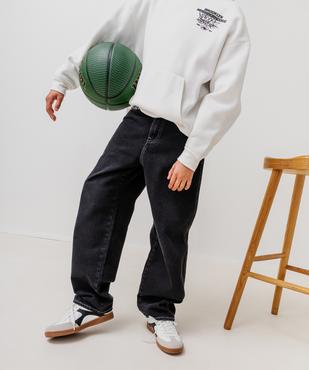 Jean loose en denim teinté garçon vue1 - GEMO 4G GARCON - GEMO