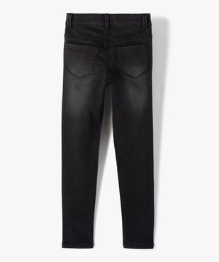 Jean fille coupe Skinny extensible vue3 - GEMO 4G FILLE - GEMO