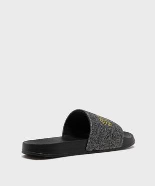 Mules ouvertes avec inscription sur la bride homme vue4 - GEMO (PLAGE) - GEMO