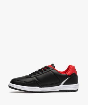 Tennis garçon bicolores à lacets - Airness vue3 - AIRNESS - GEMO