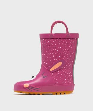 Bottes de pluie motif lapin fille - Lovely Wings vue4 - LOVELY WINGS - GEMO