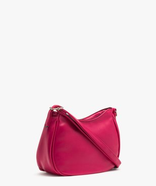 Sac besace compact souple look rock femme vue2 - GEMO (ACCESS) - GEMO
