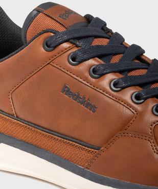 Baskets basses bicolores homme - Redskins vue6 - REDSKINS - GEMO