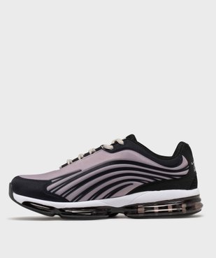Baskets bicolores à semelle bulle d’air homme – Airness vue3 - AIRNESS - GEMO