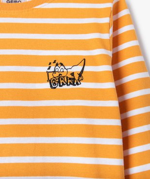 Pyjama garçon 2 pièces dépareillées vue2 - GEMO (ENFANT) - GEMO