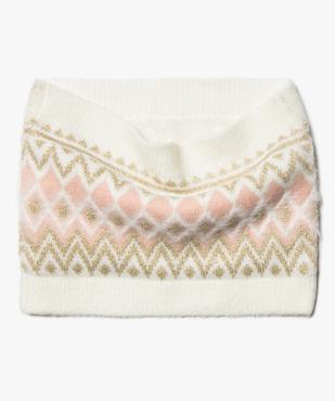 Echarpe fille forme snood à motifs pailletés vue1 - GEMO (ENFANT) - GEMO