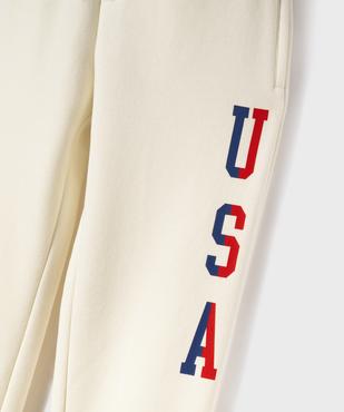 Pantalon de jogging en molleton épais à taille élastiquée garçon - Camps United vue2 - CAMPS - GEMO