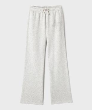Pantalon de jogging large avec motifs à petits clous fille vue1 - GEMO 4G FILLE - GEMO