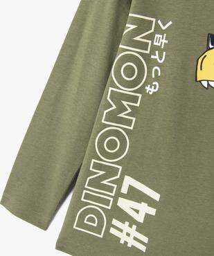 Tee-shirt graphique à manches longues garçon vue2 - GEMO 4G GARCON - GEMO