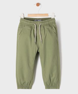 Pantalon jogger avec taille ajustable bébé garçon vue1 - GEMO(BEBE DEBT) - GEMO