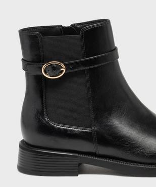 Boots style Chelsea à boucle femme - FOLLOW ME vue6 - FOLLOW ME - GEMO