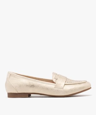 Mocassins avec dessus métallisé femme - Valentina Baldano vue2 - VALENTINA BALDA - GEMO