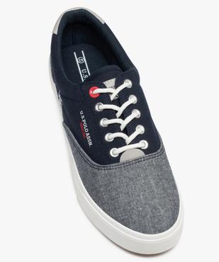 Baskets homme en toile bicolores – US Polo Assn vue5 - US POLO - GEMO
