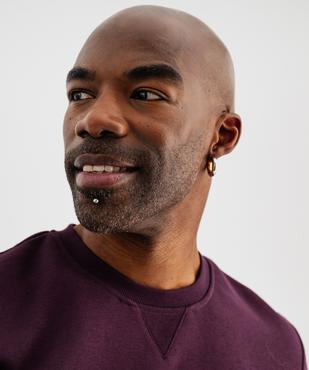 Sweat avec intérieur molletonné homme vue2 - GEMO 4G HOMME - GEMO