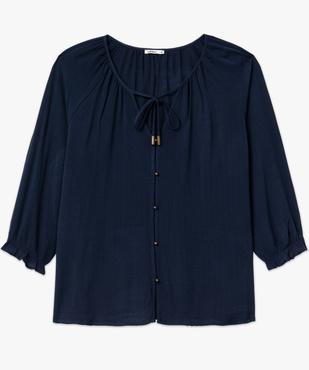 Chemise à manches 3/4 femme vue4 - GEMO(FEMME PAP) - GEMO
