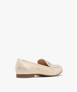 Mocassins avec dessus métallisé femme - Valentina Baldano vue5 - VALENTINA BALDA - GEMO