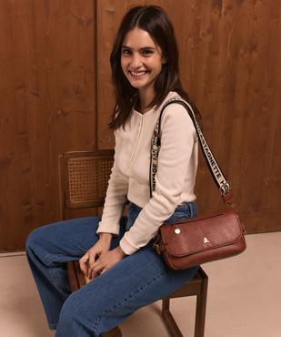 Sac besace esprit vintage femme - LuluCastagnette vue4 - LULU CASTAGNETT - GEMO