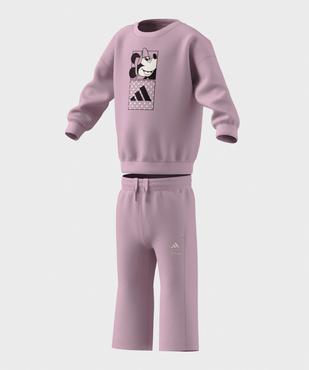 Ensemble de jogging motif Minnie bébé fille sweat et pantalon - Adidas X Disney vue1 - ADIDAS - GEMO