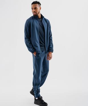 Sweat de sport zippé avec liserés réfléchissants homme vue4 - GEMO 4G HOMME - GEMO