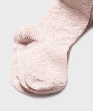 Collant chaud avec fil métallisé bébé fille vue2 - GEMO (ENFANT) - GEMO