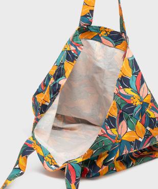 Sac de plage à motifs fleuris format XXL vue4 - GEMO (ACCESS) - GEMO