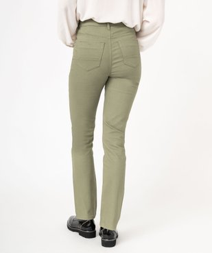 Pantalon coupe Regular taille normale femme vue3 - GEMO 4G FEMME - GEMO