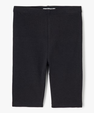 Legging court cycliste uni fille vue4 - GEMO 4G FILLE - GEMO
