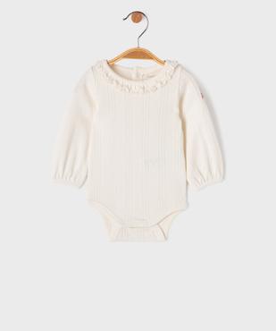Ensemble 2 pièces salopette et body bébé fille - LuluCastagnette vue4 - LULUCASTAGNETTE - GEMO