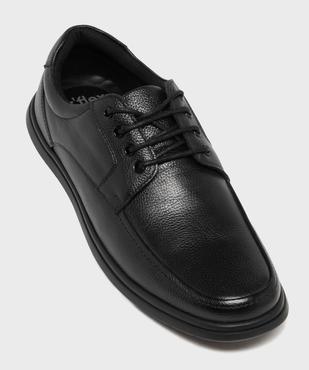 Derbies confort en cuir homme - G'Flex vue5 - G'FLEX - GEMO