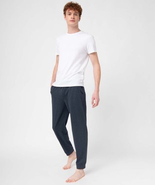 Pantalon de pyjama en jersey à taille élastique homme vue5 - GEMO(HOMWR HOM) - GEMO