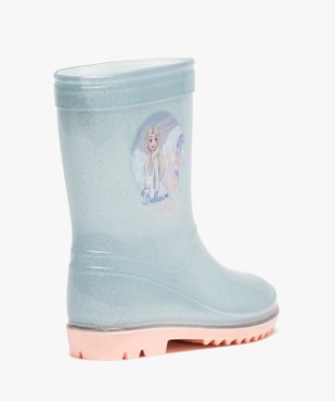 Bottes de pluie fille pailletées – La Reine des Neiges vue4 - REINE DES NEIGE - GEMO