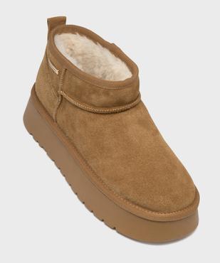 Boots fourrées plateforme femme - LuluCastagnette vue5 - LULUCASTAGNETTE - GEMO