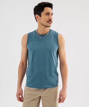 Débardeur à col rond uni homme vue1 - GEMO 4G HOMME - GEMO