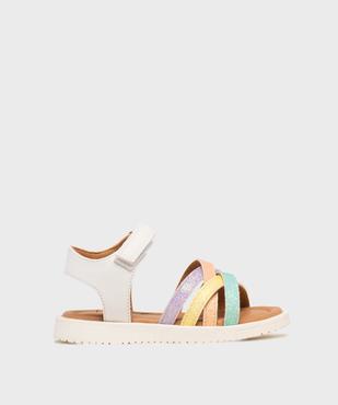 Sandales avec brides croisées à paillettes fille - Lovely Wings vue11 - LOVELY WINGS - GEMO