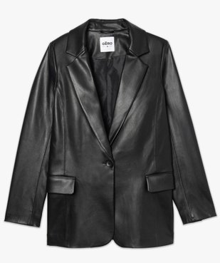 Veste femme coupe blazer en matière synthétique vue4 - GEMO(FEMME PAP) - GEMO